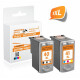 Printer-Express 2er Set Druckerpatronen ersetzt Canon PG-40, CL-41