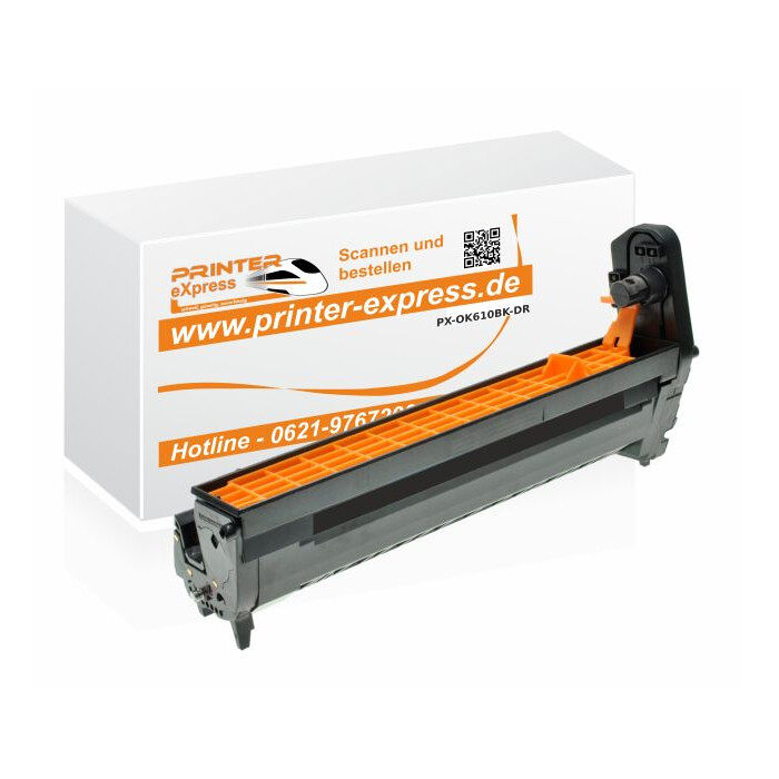 Trommel ersetzt Oki 44315108, C610 XL für Oki Drucker schwarz
