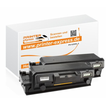 Toner 2er Set alternativ zu Samsung D204L, MLT-D204/ELS...