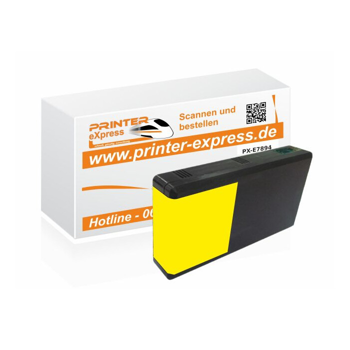 Druckerpatrone ersetzt Epson T7894, 7894 gelb