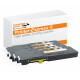 Toner 4er Set alternativ zu Dell C2660, C2665 für Dell Drucker