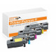 Toner 4er Set alternativ zu Dell E525 Serie für Dell Drucker