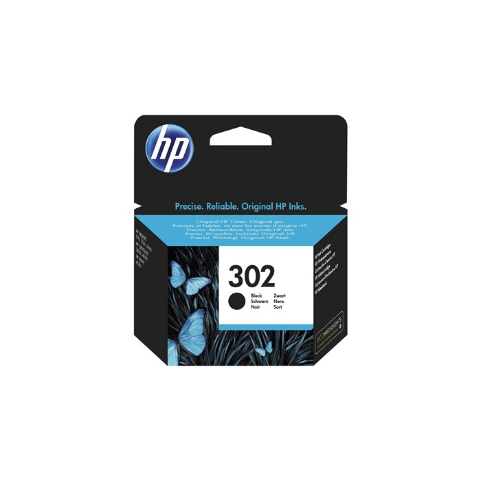 HP 302 Druckerpatrone black F6U66AE