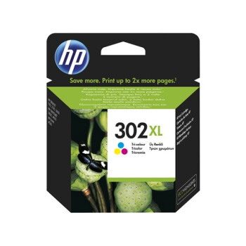 HP 302 XL Druckerpatrone color F6U67AE