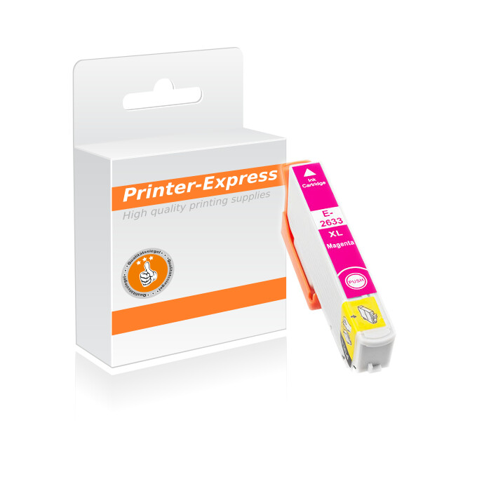 Druckerpatrone ersetzt Epson T2633, 26XL magenta