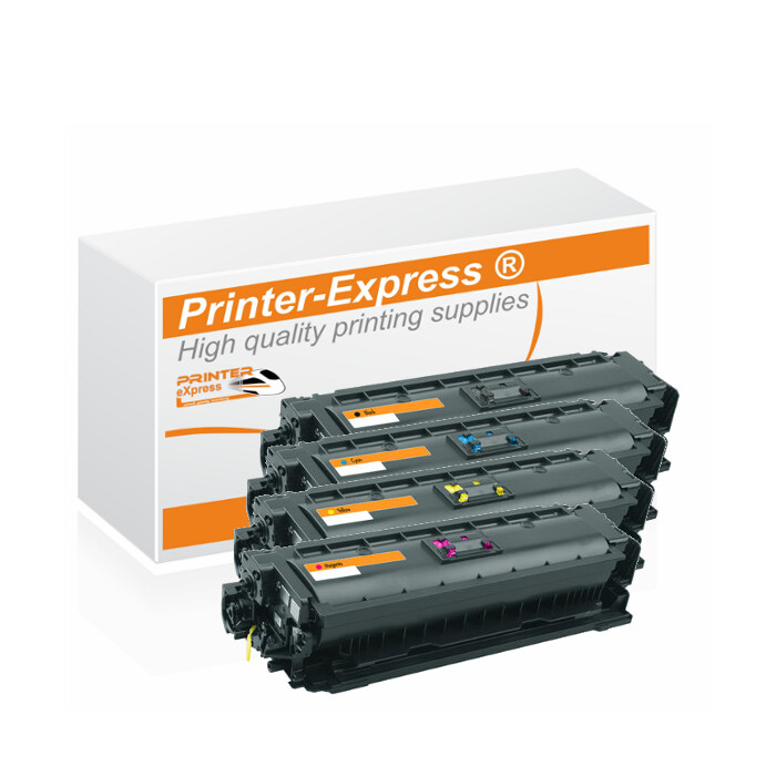 Toner 4er Set alternativ zu HP CF360X, CF361X, CF362X, CF363X, 508X, 508A