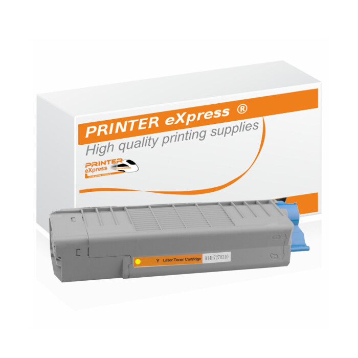 Toner alternativ zu OKI 46490605, C532 für OKI Drucker gelb