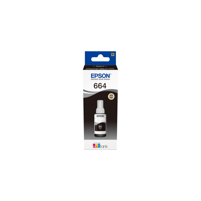 Epson Tinte C13T664140, 664 schwarz