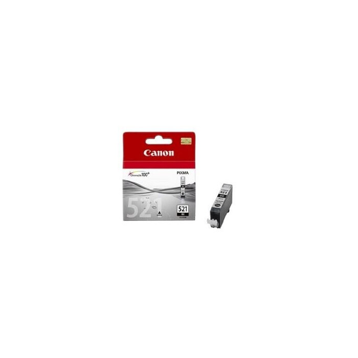 Canon 2933B001, CLI-521BK Tintenpatrone fotoschwarz