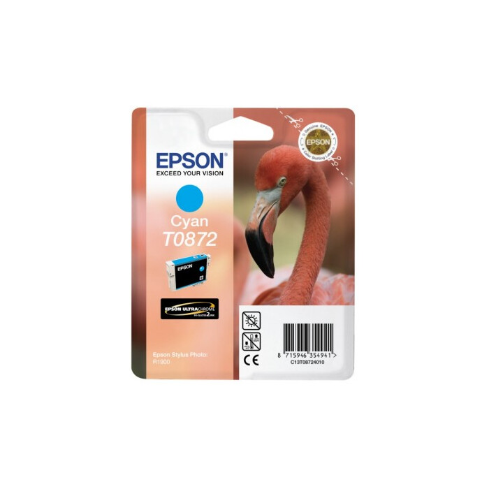 Epson T0872 Druckerpatrone cyan Ultra Gloss High-Gloss 2