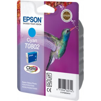 Epson T0802 Druckerpatrone cyan