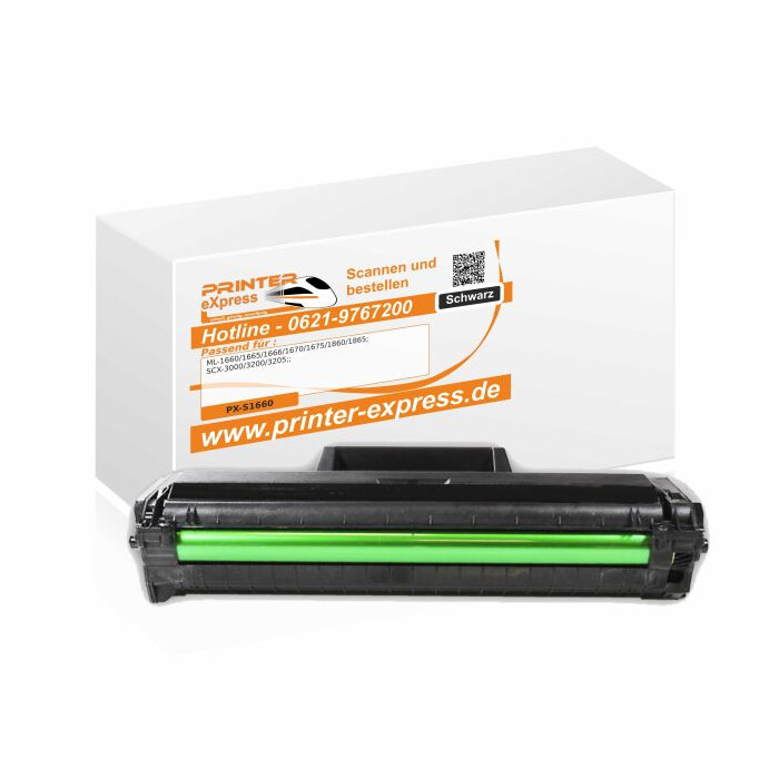Toner alternativ zu Samsung ML-1660, MLT-D1042S/ELS für Samsung Drucker Schwarz