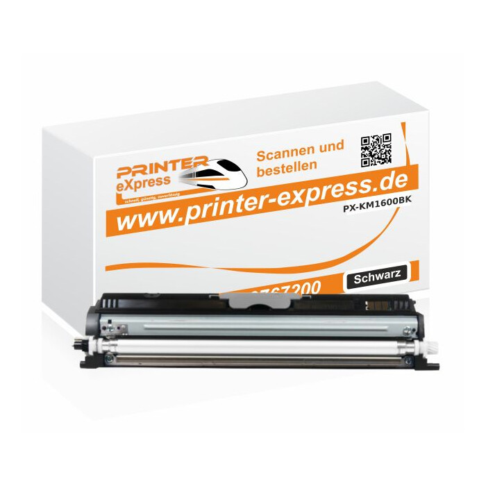 Toner alternativ zu Konica Minolta A0V301H, 1600W für Minolta Drucker Schwarz