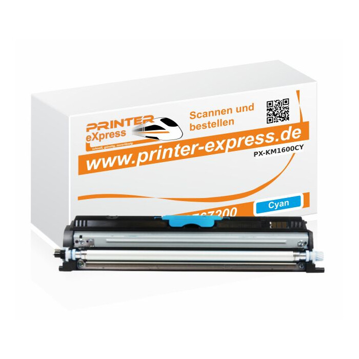 Toner alternativ zu Konica Minolta A0V30HH, A0V30GH, 1600W für Minolta Drucker Cyan