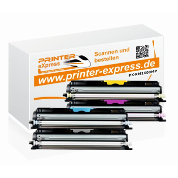 Toner Multipack alternativ zu Konica Minolta 1600W 4...