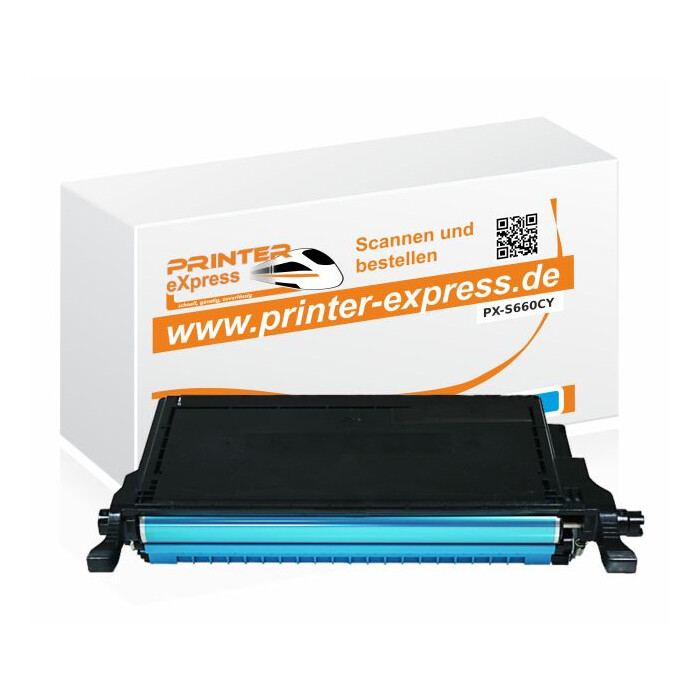 Toner alternativ zu Samsung CLP-610, CLP-660, CLP-C660B/ELS für Samsung Drucker Cyan