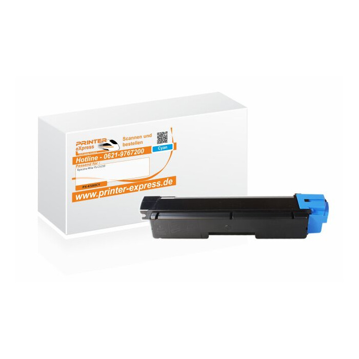 Alternativ zu Kyocera TK-580C Toner cyan