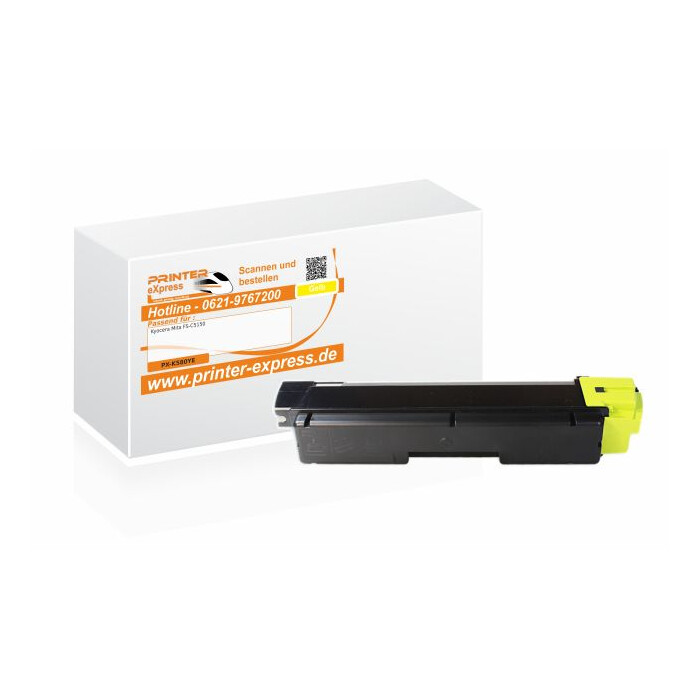 Alternativ zu Kyocera TK-580Y Toner gelb