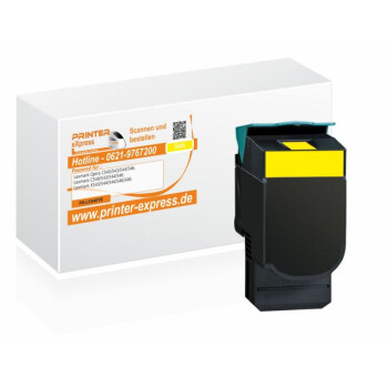 Toner alternativ zu Lexmark C540H2YG, C540A1YG, C540H1YG...