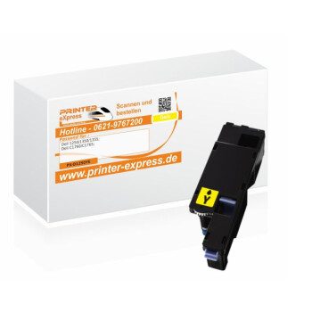 Alternativ zu Dell 593-11143, W8X8P Toner gelb