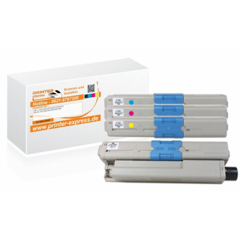 Toner 4er Set alternativ zu Oki C310 XXL