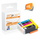 Printer-Express 5er Set Druckerpatronen ersetzen PGI-550, CLI-551 XL mit neuem Chip