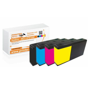4er Set Druckerpatronen ersetzt Epson T7011, T7012,...