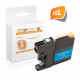 Printer-Express Druckerpatrone ersetzt Brother LC-125XLC cyan mit Chip