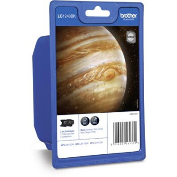 Brother Value Pack schwarz LC1240, LC-1240 2er Set...