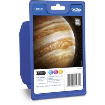 Brother Multipack LC1240, LC-1240 3er Set Tintenpatronen