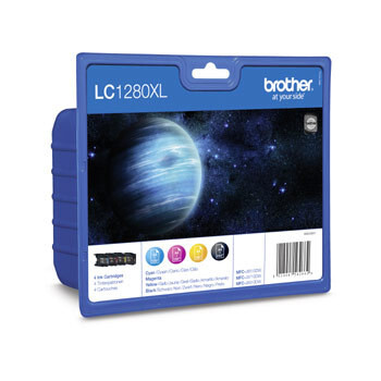 Brother Value Pack LC-1280, LC1280 4er Set Tintenpatronen